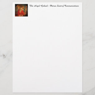 The Angel Gabriel Custom Letterhead