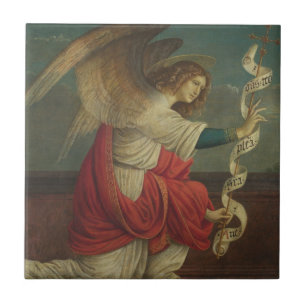 The Angel Gabriel - Gaudenzio Ferrari Tile
