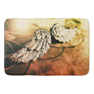The Angel Has Landed Bath Mat