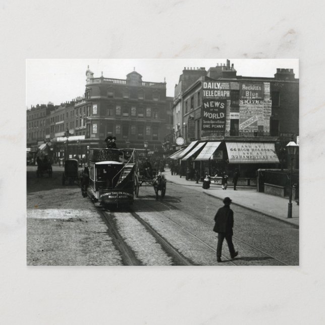 The Angel, Islington, London, c.1890 Postcard (Front)