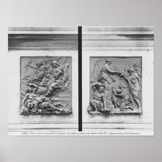 The Angel of France expelling the heretics Poster (Front)