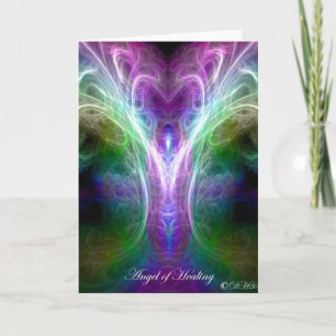 "The Angel of Healing" greeting card