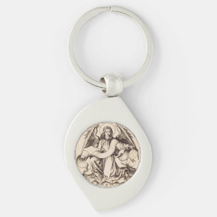 The Angel of Saint Matthew Key Ring