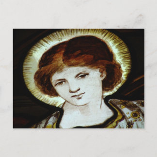 The Angel Troubling the Pool Postcard