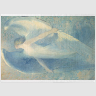 The Angel Vintage Blue Decoupage Tissue Paper