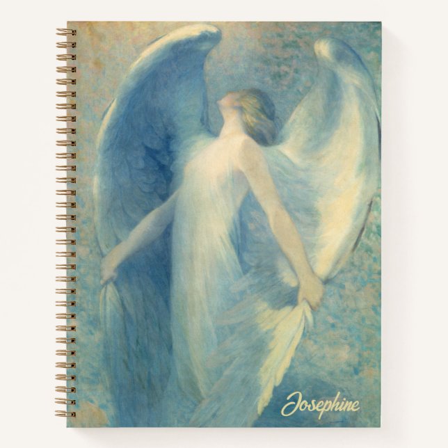 The Angel William Baxter Closson Artwork Name Notebook (Front)