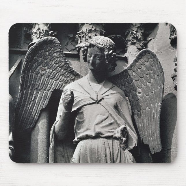 The Angel with a Smile Mouse Pad (Front)