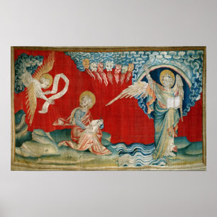 The Angel with an Open Book Poster