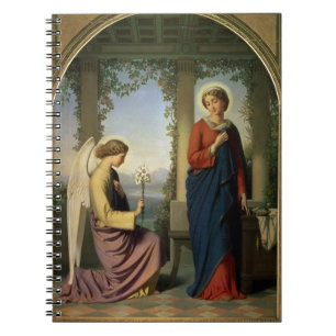 The Angelic Salutation, or The Annunciation, 1860 Notebook