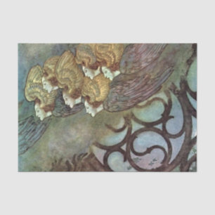 “The Angels” by Edmund Dulac Tissue Paper