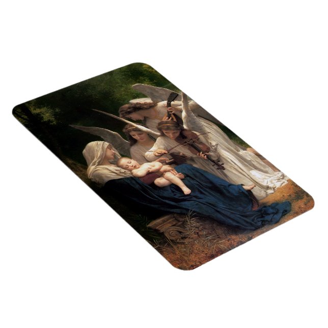 The Angels by William Adolphe Bouguereau Magnet (Right Side)
