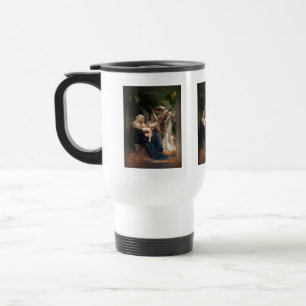 The Angels by William Adolphe Bouguereau Travel Mug