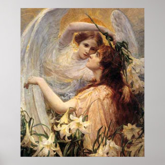 The Angels Message Poster