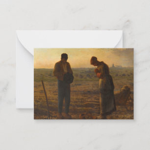 The Angelus, 1857-1859 by Jean-Francois Millet Card