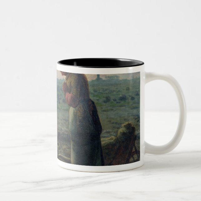 The Angelus, 1857-59 Two-Tone Coffee Mug (Right)