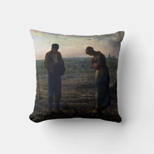 The Angelus, Jean-Francois Millet, 1857-1859 Cushion