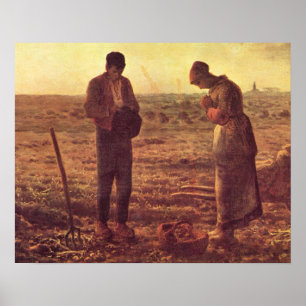 The Angelus Prayer The Annunciation Virgin Mary Poster