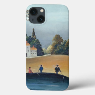 The anglers, c.1908-09 (oil on canvas) iPhone 13 case