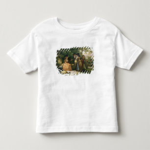 The Angler's Repast (oil on canvas) Toddler T-Shirt