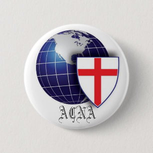 The Anglican Church of North America 6 Cm Round Badge