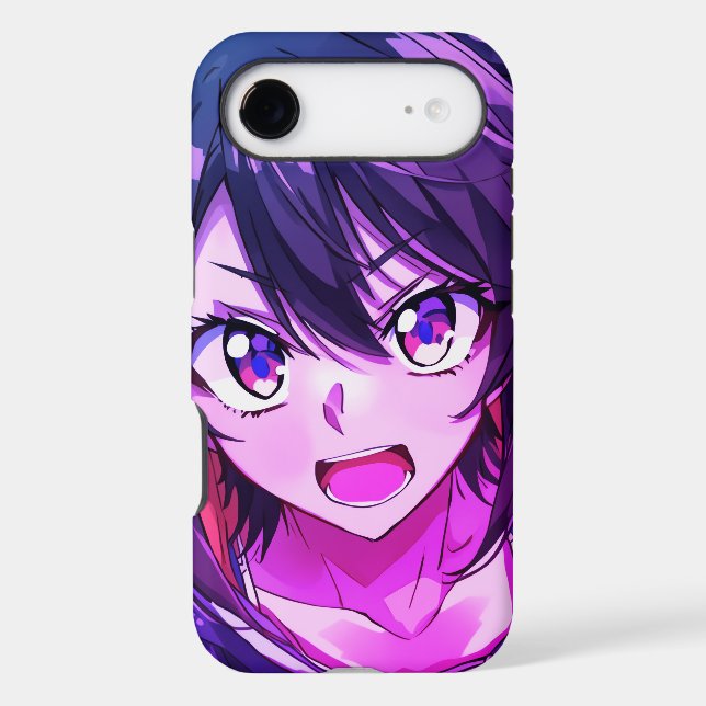 The Angry Anime Girl On This Long-Lasting iPhone (Back)