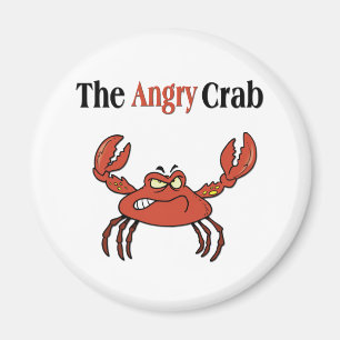 The Angry Crab Magnet