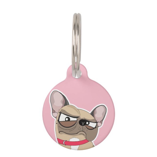 THE ANGRY ONE PET TAG (Front)
