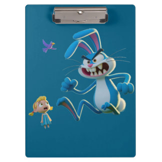 The angry rabbit  clipboard