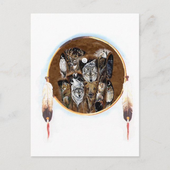 The animals-1 postcard (Front)