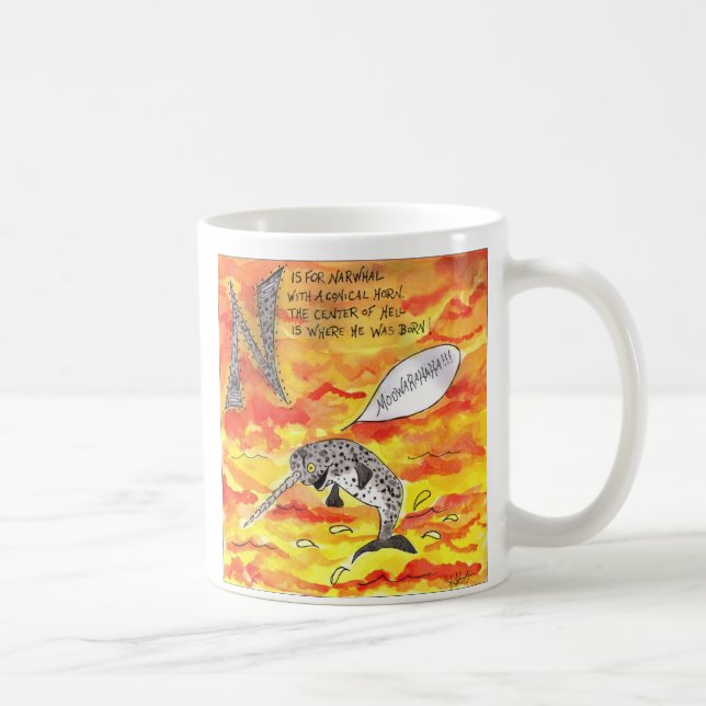 The Animals Are Scaring Me Coffee Mug (Right)