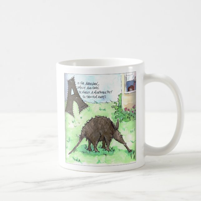 The Animals Are Scaring Me Coffee Mug (Right)