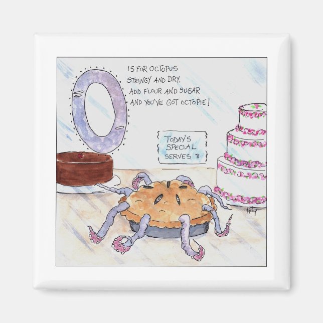 The Animals Are Scaring Me Magnet (Front)