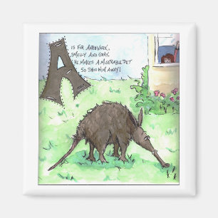 The Animals Are Scaring Me Magnet