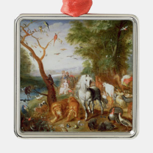The Animals entering Noah's Ark Metal Tree Decoration