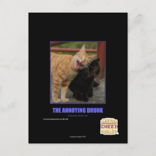 The Annoying Drunk Postcard