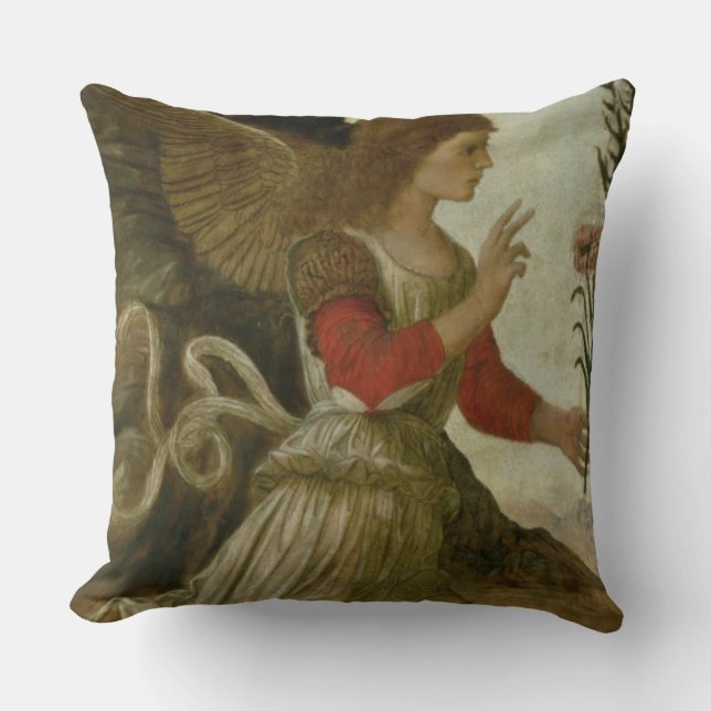 The Annunciating Angel Gabriel Cushion (Front)