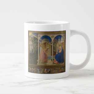 The Annunciation, 1425-8 Large Coffee Mug