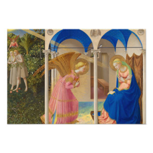 The Annunciation, 1426 by Fra Angelico Photo Print