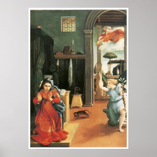 The Annunciation, 1534-35 Poster (Front)