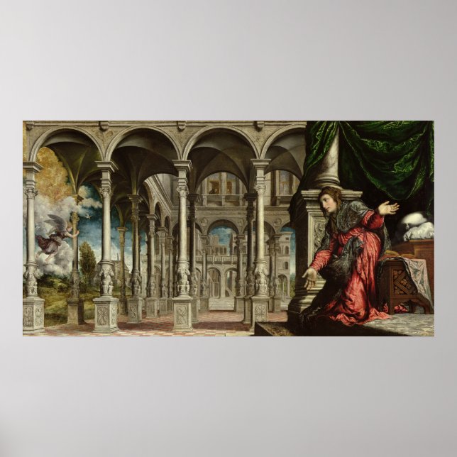The Annunciation, 1545-50 Poster (Front)