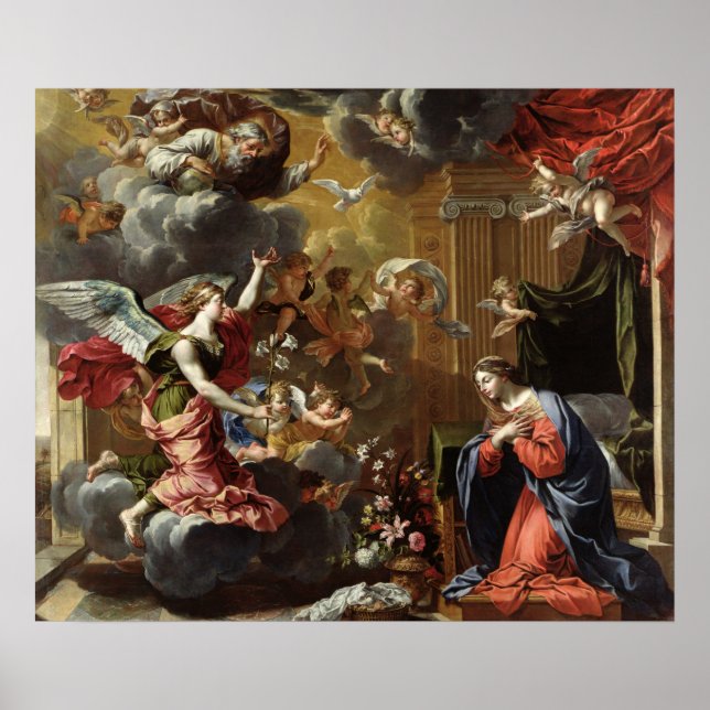 The Annunciation, 1651-52 Poster (Front)