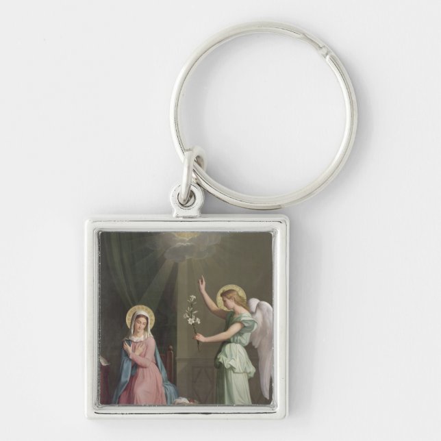 The Annunciation, 1859 Key Ring (Front)