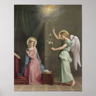 The Annunciation, 1859 Poster