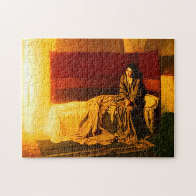 The Annunciation, 1898 by Henry Ossawa Tanner Jigsaw Puzzle (Horizontal)