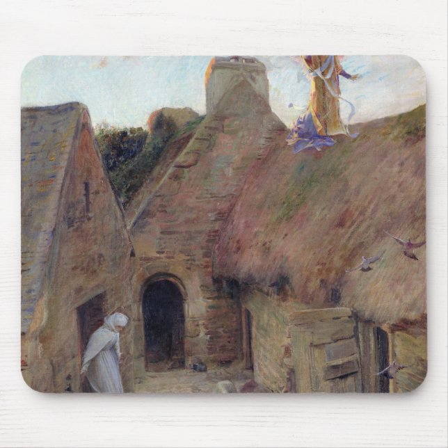 The Annunciation, 1908 Mouse Pad (Front)