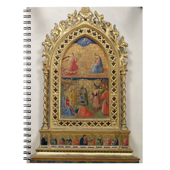 The Annunciation and the Adoration of the Magi (te Spiral Notebook (Front)