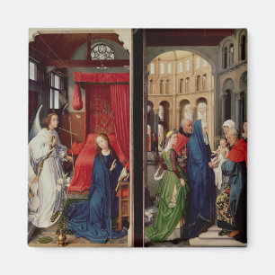 The Annunciation and the Presentation in Temple Magnet