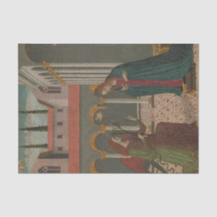 The Annunciation by Alesso di Benozzo Tissue Paper