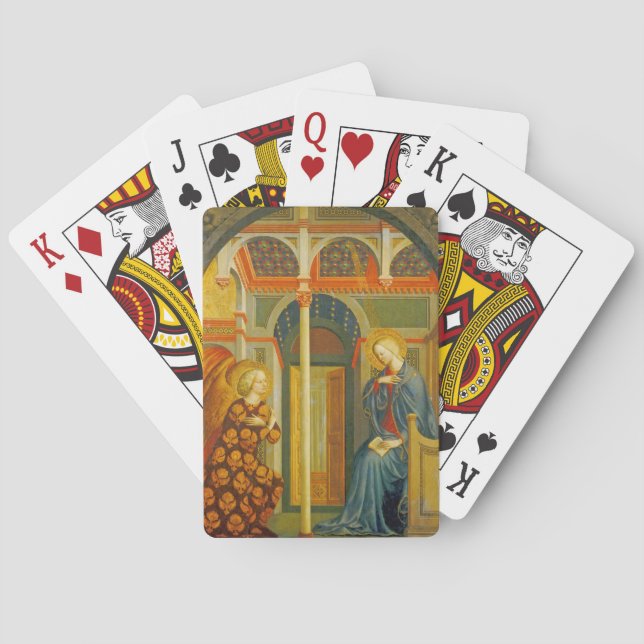 The Annunciation, c. 1423-24 Playing Cards (Back)