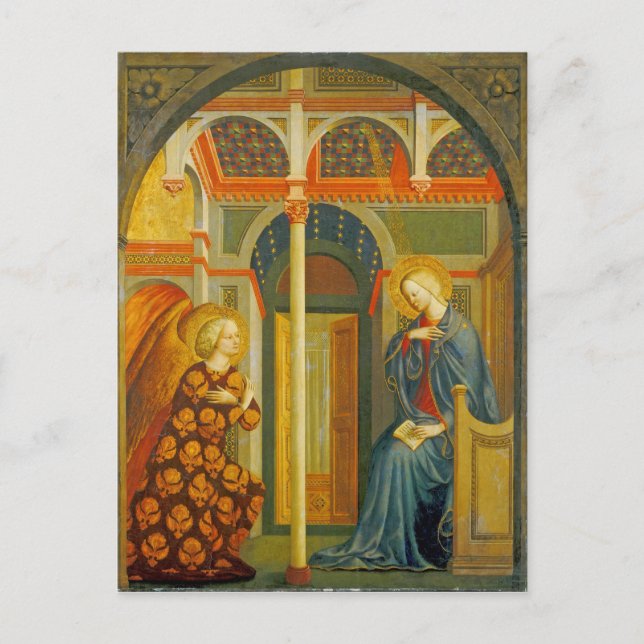 The Annunciation, c. 1423-24 Postcard (Front)